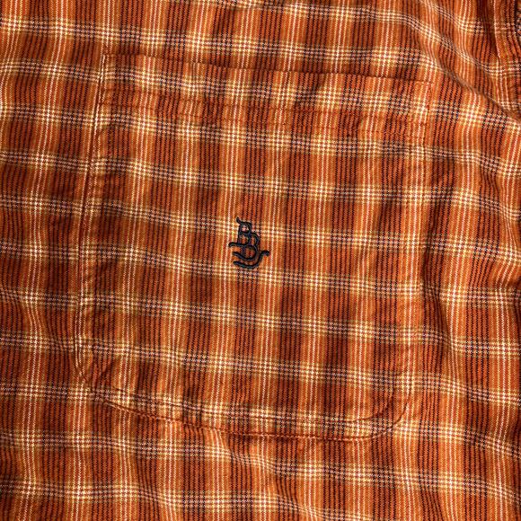 BIT & BRIDLE Western Long Sleeve Plaid Men's Button DownShirt - Size 2X - Picture 8 of 8